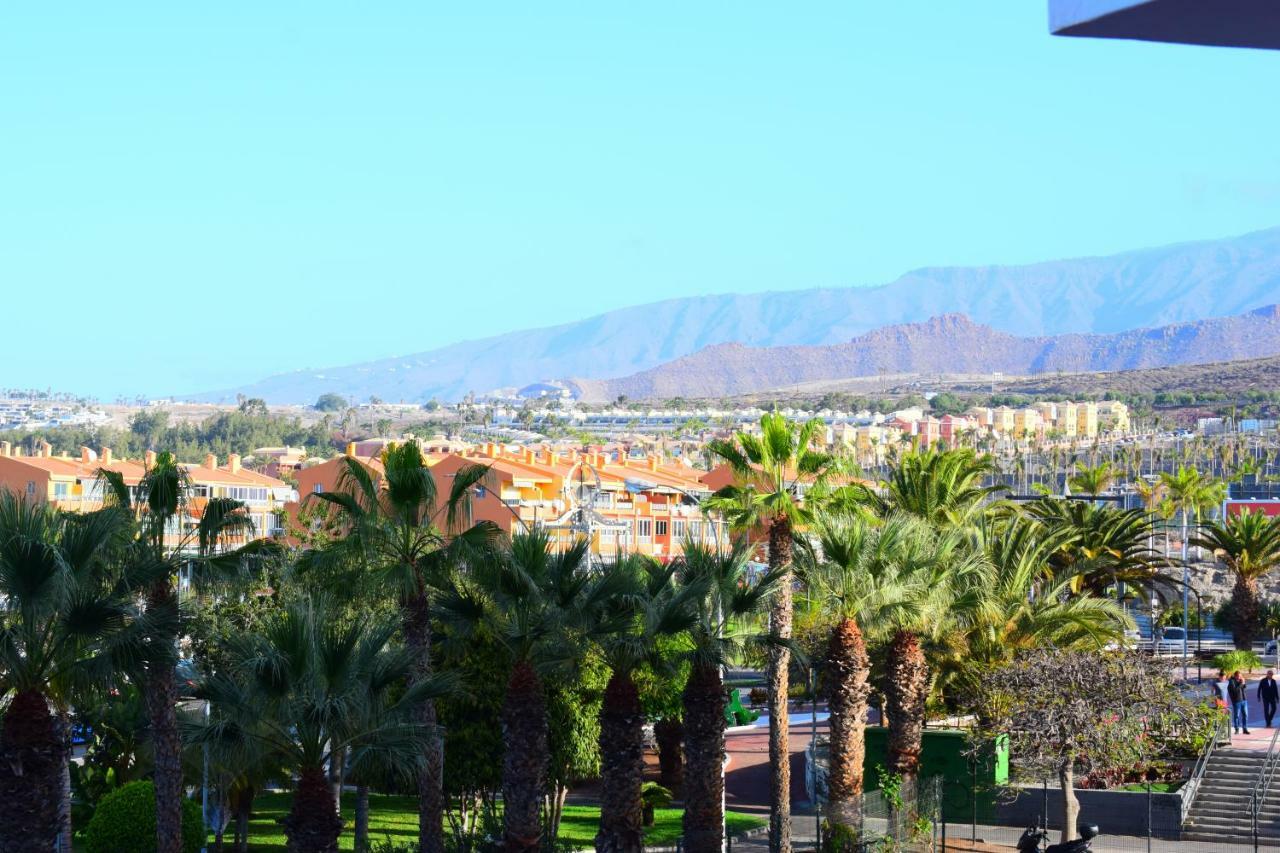 Sunny Summerland Los Cristianos, Ap With City And Ocean View Los Cristianos  Exteriör bild