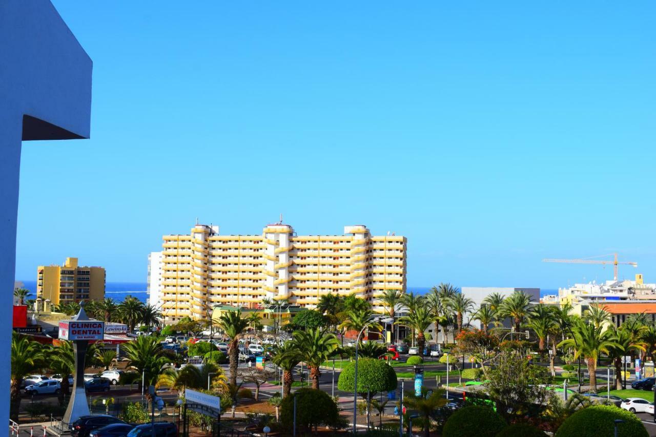 Sunny Summerland Los Cristianos, Ap With City And Ocean View Los Cristianos  Exteriör bild