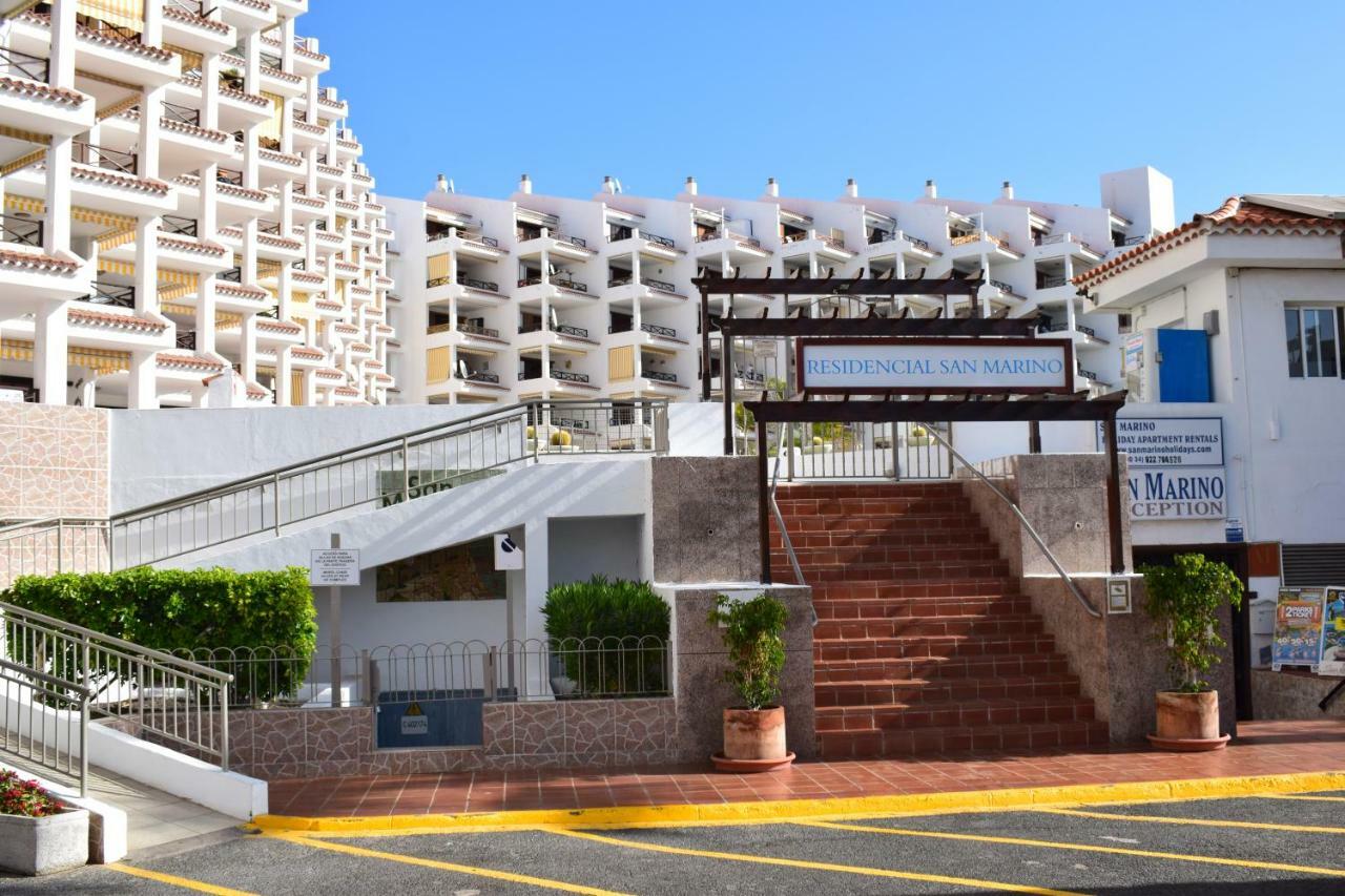 Sunny Summerland Los Cristianos, Ap With City And Ocean View Los Cristianos  Exteriör bild
